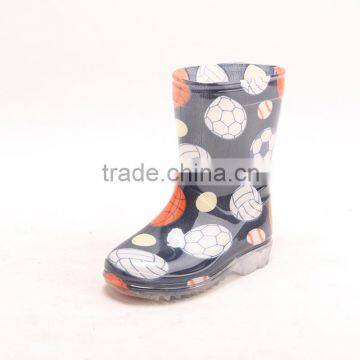 New Style Anti Slip Comfortable and Lightweight Rain Boot for Children Kid Pvc Rain Boot Childrens Rain Boot Factory SA-9994 photo-2