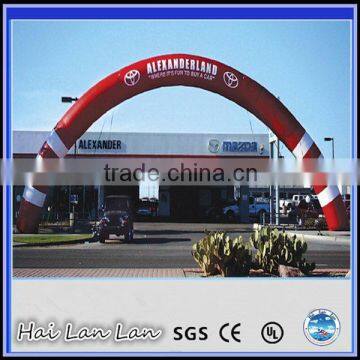 Inflatable advertising arch plastic arches