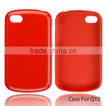 2013 Hot Sell Soft TPU Case for Blackberry Q10