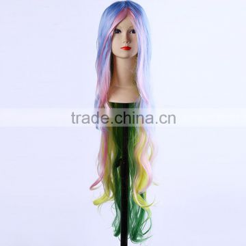 Braid Pull Half Up And Wear With Head Pieces Cosplay Costume Festival Synthetic Wig