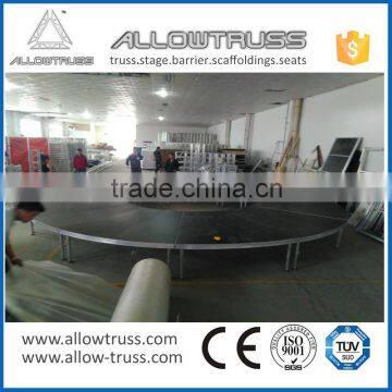Aluminum Simple Portable Stage for Events and Dancing