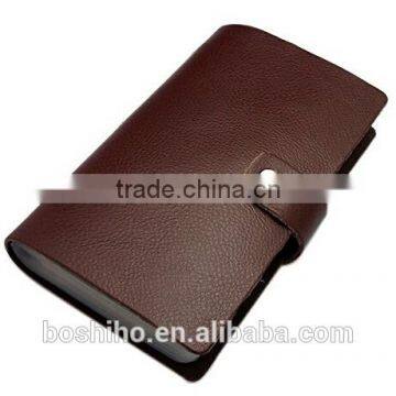 Customized Design Leather Card Id Card Business Card Holder Case Book photo-2