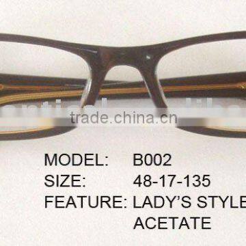 Acetate handmade spectacle frames2004