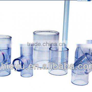 PVC CLEAR FITTINGS CLEAR 90 ELBOW