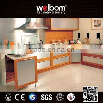 2016 Welbom Modern Design Particle Board Kitchen Cabinets