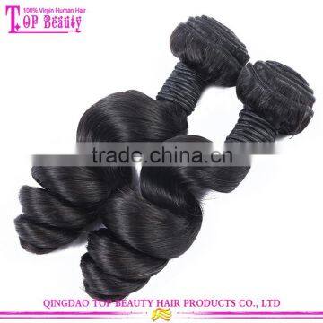 Top Quality Grade 7a Peruvian Hair Loose Wave 100% Unprocessed Virgin Human Hair Weaving photo-5