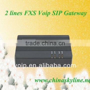 2 FXS(ATA) Voip gateway,GSM and FXS Gateway