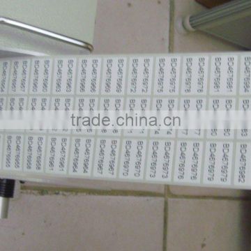 Factory price roll pvc sticker print self-adhesive label stickers