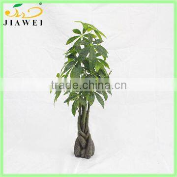 China hotsale evergreen fake money tree artificial Pachira