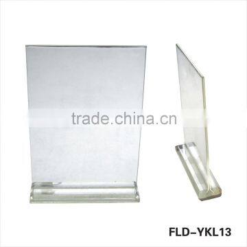 Customized Designed sign holder table for showing message