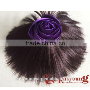 Claw clip purple flowers hairpieces, synthetic hair accessories