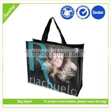 Reusable foldable non woven tote bag