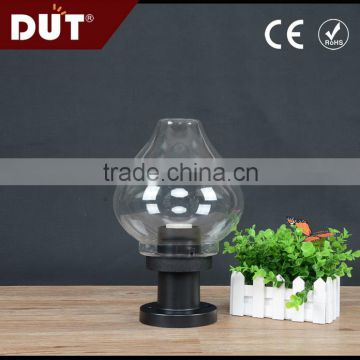 china supplier invariant color plastic outdoor acrylic fence lighting fixture