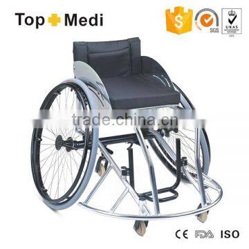 Rehabilitation Therapy Supplies Aluminum Sports Training Basketball Wheelchair