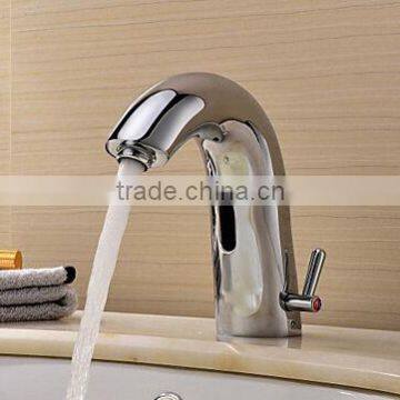 New arrival cold and hot automatic sensor faucet single handle automatic basin tap