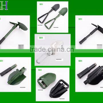 High Quality Metall Garden Tools Digging Folding Snow Shovel