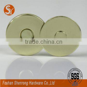 Wallet Metal Fitting Silver Magnetic Snap 12*2mm for Wallet photo-3