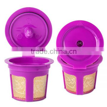 High quality gold mesh keurig single coffee filter factory