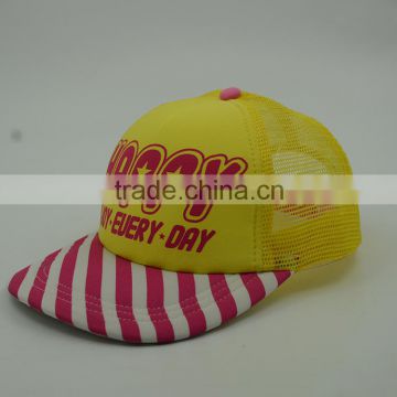 hot sale custom washed embroidery trucker cap