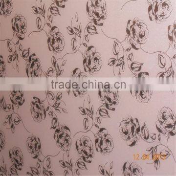 Color acid etched mirror , background wall glass