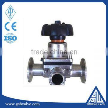 3 Way Diaphragm Valve With Stainless Steel 316L photo-4