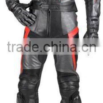 Motorcycle Leather Racing Suit Black