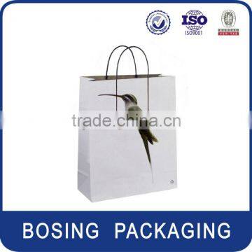 Creative White Paper Shopping Bag