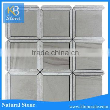 Poular KBStone Grey Mosaic Decorative Wall Floor Bath Pool