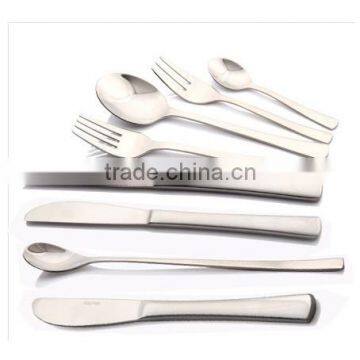 Lot Stainless steel Cutlery Western tableware suit fork dinner set dinner knife,dinner/tea spoon gourd handle C50