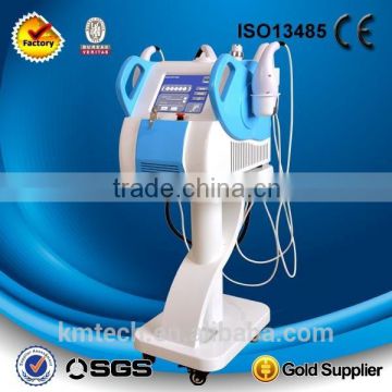 Slimming beauty treatment device vacuum and cavitation for fat redution liposuction