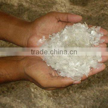 HDPE Hot Washed PET Plastic Bottle Flakes