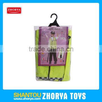 Zhorya Latest kids traffic police costume children boutique clothing cosplay traffic police clothing