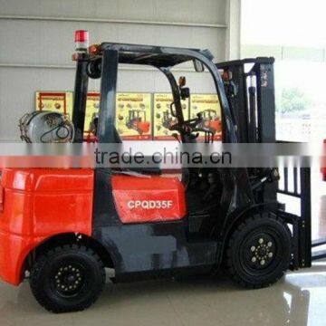 ce certificate 3.5 Ton LPG / Gasoline Forklift Truck