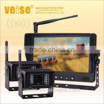 Agricultural Machinery Tractor Parts 9 inch Wireless Video Security System with 500 TV Lines camera