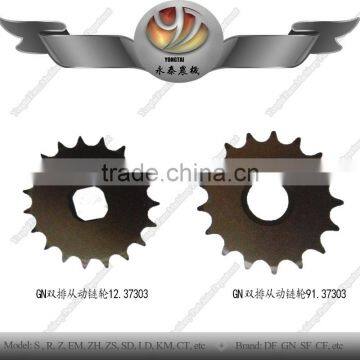 Tractor GN 12 37303 double row driven gear, tractor 91 37303 double row driven gear