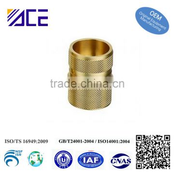 Precision Machined Brass Telecommunication Connector