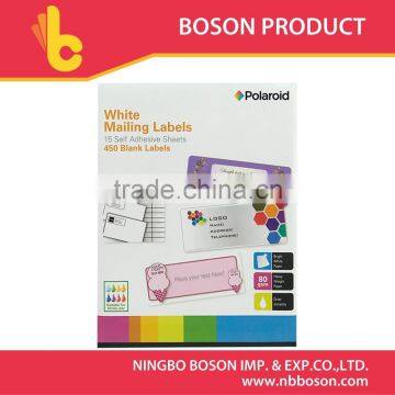 White Mailing Labels,blank Sticker Label