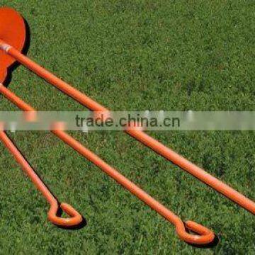 pvc coated earth anchor