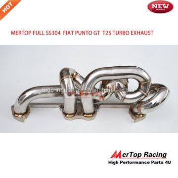 Mertop Race Full SS304 T25 FIA* PUNTO GT TURBO COLLECTOR EXHAUST MANIFOLD photo-5