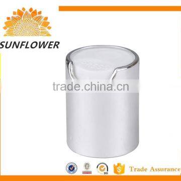 Wholesale Aluminum Sliver /gold Disc Top Press Cap