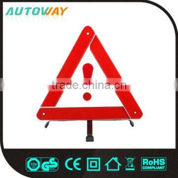 ABS reflective car safety warning triangle safety warning flashing light warning triangle