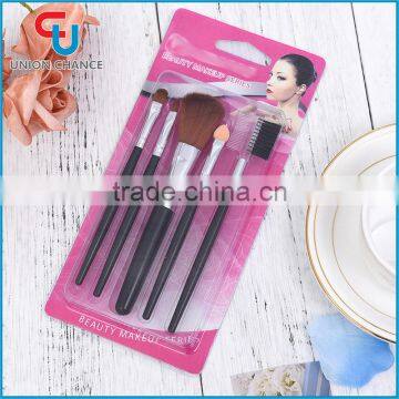 5Pcs Cheap Cosmetic Beauty Makeup Brush Set Wholesale Makeup Kits