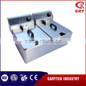 GRT - E20C Commercial 2 Tank Deep Fryer photo-5