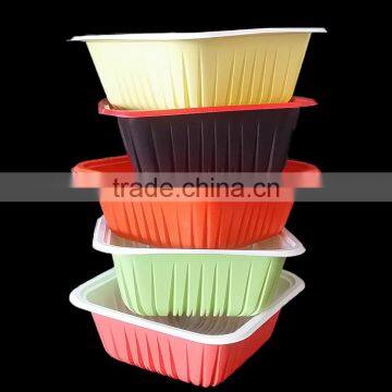 Diaposable Colored pp Plastic Bowl Container Chamsell photo-2