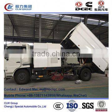 Dongfeng 4*2 4*4 Type 180hp~210Hp 10 Ton Road Cleaning Vehicle photo-2