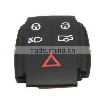New 5 Button RUBBER PAD Key Remote Fob for Jaguar S E F TYPE J K F KR Sport 4 photo-2