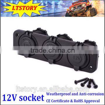 Cigarette Lighter Socket Splitter 12V Dual Car USB Charger Power Adapter Outlet photo-6