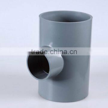 PVC Pressure Pipe Fitting Straight Tee for Drinking Water Supply DIN8063 PN16 photo-3