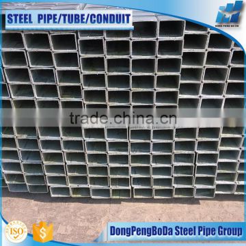 C350 RHS 25*50MM structural galvanized rectangular tubing