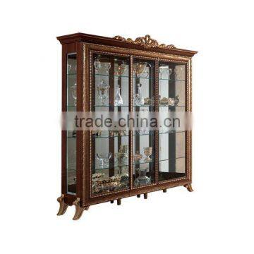Luxurious Wooden Hand Made European Wine/Display Cabinet/Decoration Cabinet(MOQ=1 SET) photo-4